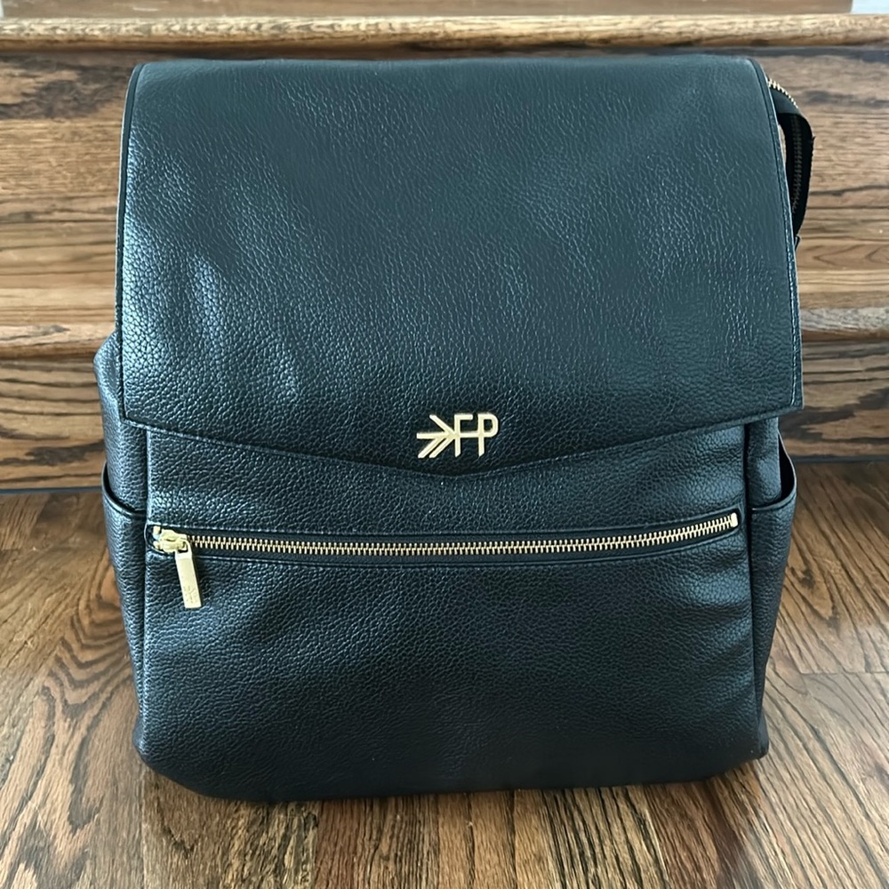 Freshly Picked Classic Diaper Bag Black